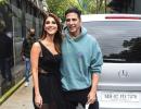 Vaani, Akshay promote Bell Bottom