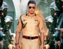 How often has Akshay played a cop?