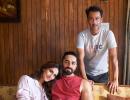 Here's how Ayushmann and Vaani shoot a film!