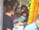 Shehnaaz Gill at Sidharth Shukla's funeral