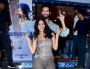 Stars Cheer Shahid-Mrunal's Jersey