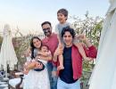 Saif parties with his kids!