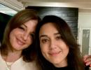 What are Sussanne-Abhay-Preity upto in the US?