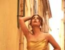 Gorgeous in Gold: Hina@Cannes