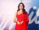 Janhvi Kapoor, Radiant In Red!