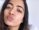 Rashmika Sends Us A Kiss!