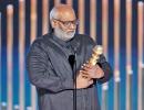 Keeravaani's Gracious Act At Globes