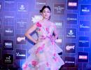 Mrunal-Dulquer Dazzle On Awards Night