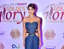 Shriya's Bold Fashion At Awards Ceremony