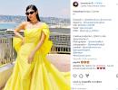 Mouni's Sunny Day At Cannes