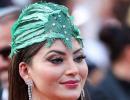 Urvashi Wears Feathers At Cannes!