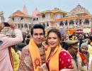 Randeep-Lin Seek Ram's Blessings