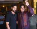 Shatrughan With Zaheer, Says Khamosh!