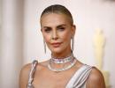 Oscars 2024: Charlize Theron Goes For Silver