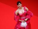 Urvashi's Pink Magic At Cannes