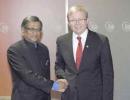 Australia not a racist country, Rudd tells Krishna