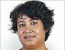 Centre extends Taslima's visa