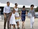 The Obamas take a vacation