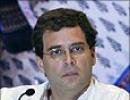 Cops hunt for men who stoned Rahul's train