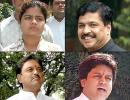 Politicos field son, daughters for Maha polls