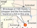 How YSR's chopper wreckage was spotted