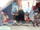 Inside the Naga Sadhus' camp at Kumbh Mela