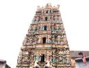 Malaysia's oldest Hindu temple on a postage stamp