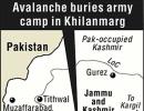 Avalanche kills 15 Armymen in Kashmir