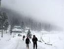 Snowfall in Kashmir brings back smiles