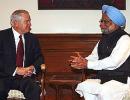 US defence secretary Robert Gates meets PM