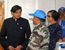 Tharoor hails Indian peacekeepers in Haiti