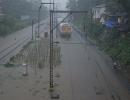 Heavy rains force Mumbai off track