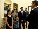 Obama meets Spelling Bee winner Kavya Shivshankar