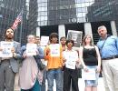 20 Indian Americans protest Bhopal verdict in US