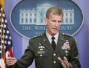 All options on table: White House on McChrystal