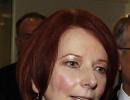 Julia Gillard is Australia's first woman PM