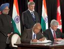 India, Canada sign nuclear deal