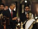 Obamas treated to fish tikka and shami kebabs 