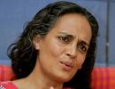 No need for hasty action against Arundhati Roy