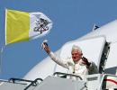 God save the Pope! Row erupts as papal arrives in UK