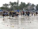 Mumbai's famed beach cleaned up after Ganesh immersion