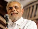 Cong trying to hide in the bunker of secularism: Modi