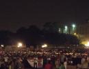 Wet, hungry, sleepless night @ Ramlila maidan