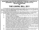 House committee can't study Lokpal Bill in 10 days