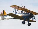 IN PICS: Wing walker plunges 200 feet to his death