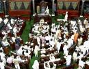 Telangana Bill moved in Rajya Sabha amid unprecedented chaos