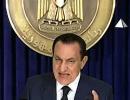 Won't run for another term, says embattled Mubarak