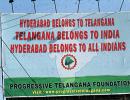  IMAGES: Hyderabad braces for Telangana report 