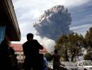 After tsunami and quake, volcano erupts in Japan