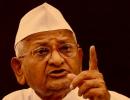 Concerned about misuse of my name by AAP, not money: Hazare